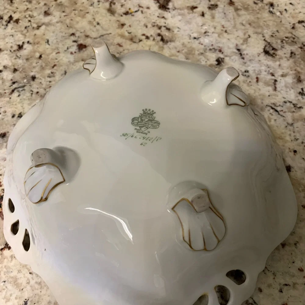 Rate find! JLMENAU porcelain bowl. - Picture 4 of 7